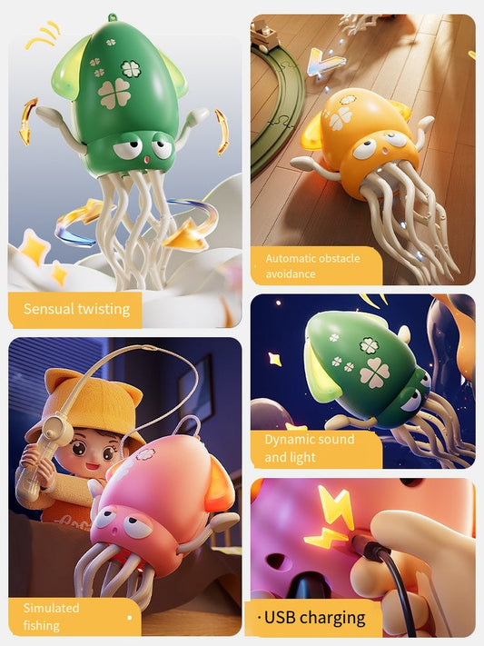 Electric Auto-Avoid Octopus Toys