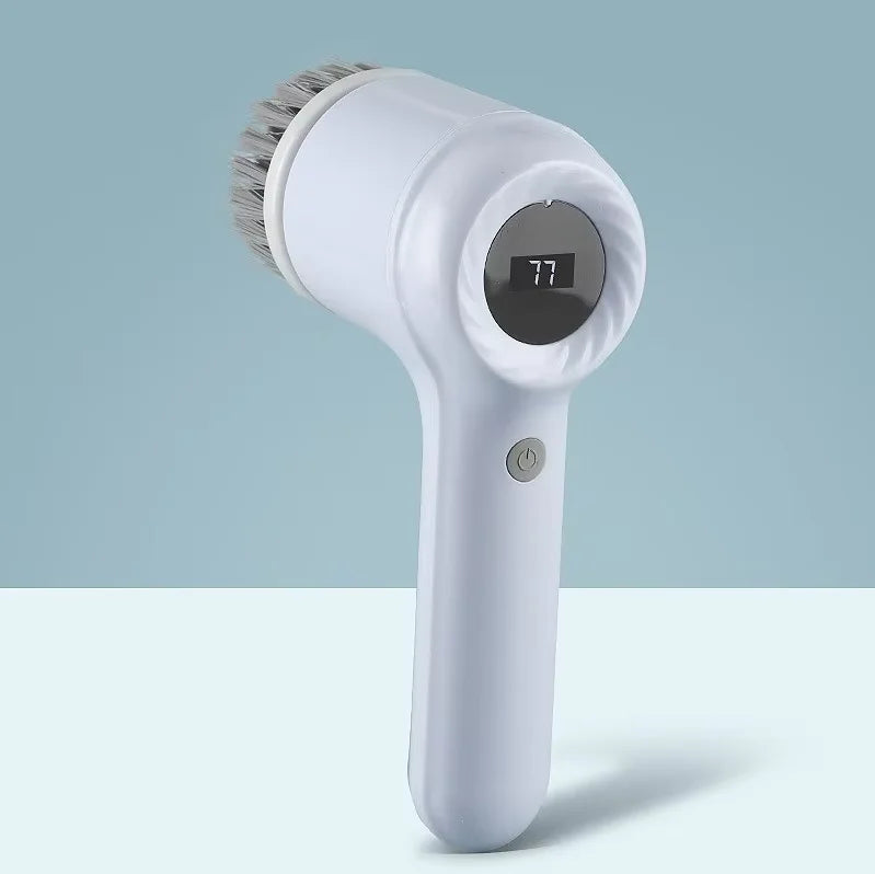 5-in-1 Electric Power Scrubber β Deep Cleaning Brush for Bathroom & Kitchen, Dish Wash