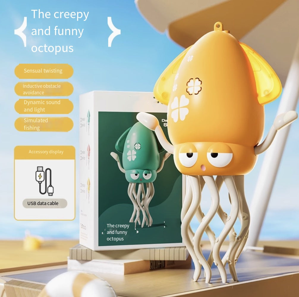 Electric Auto-Avoid Octopus Toys