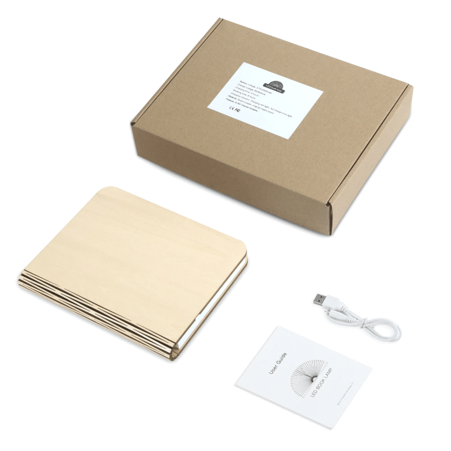 Luca Wireless Folding Book Lamp