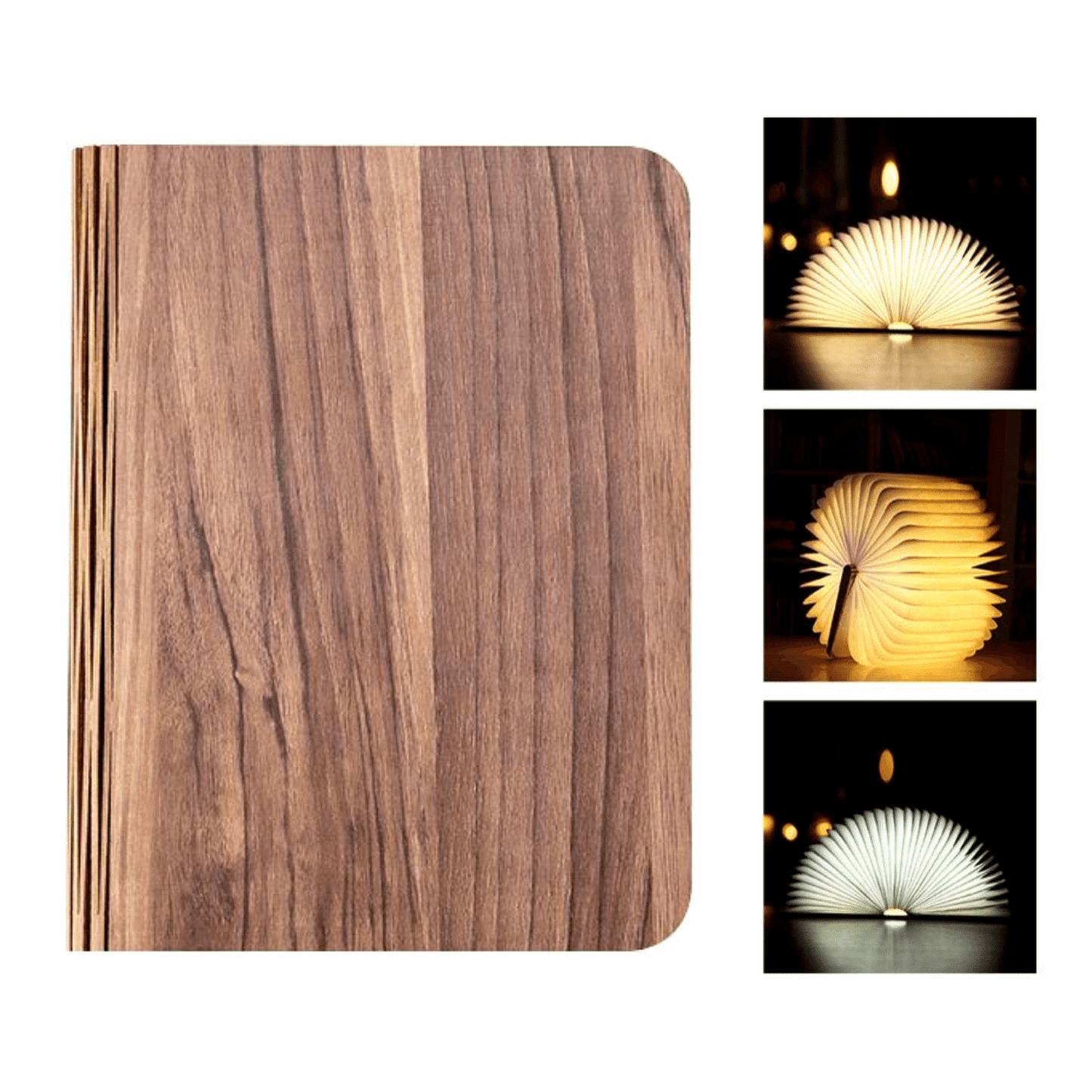 Luca Wireless Folding Book Lamp
