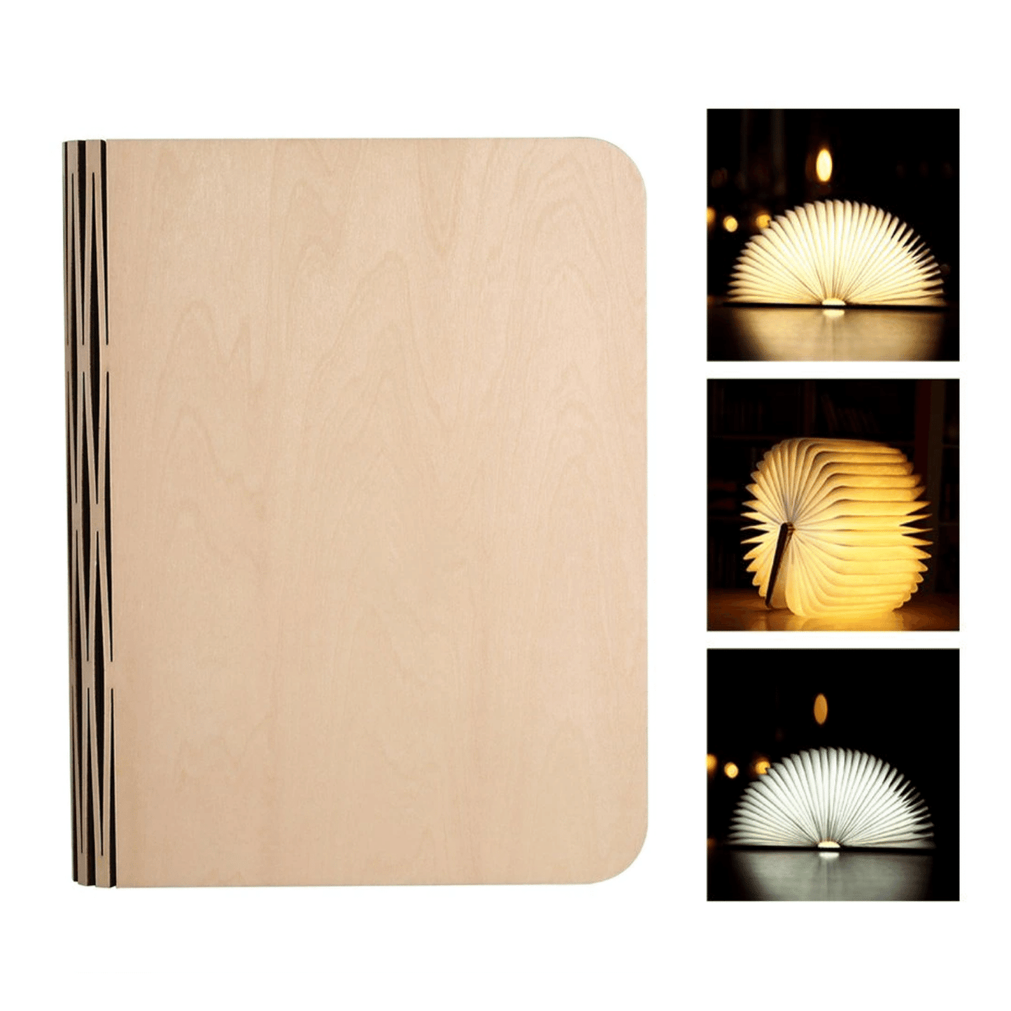 Luca Wireless Folding Book Lamp