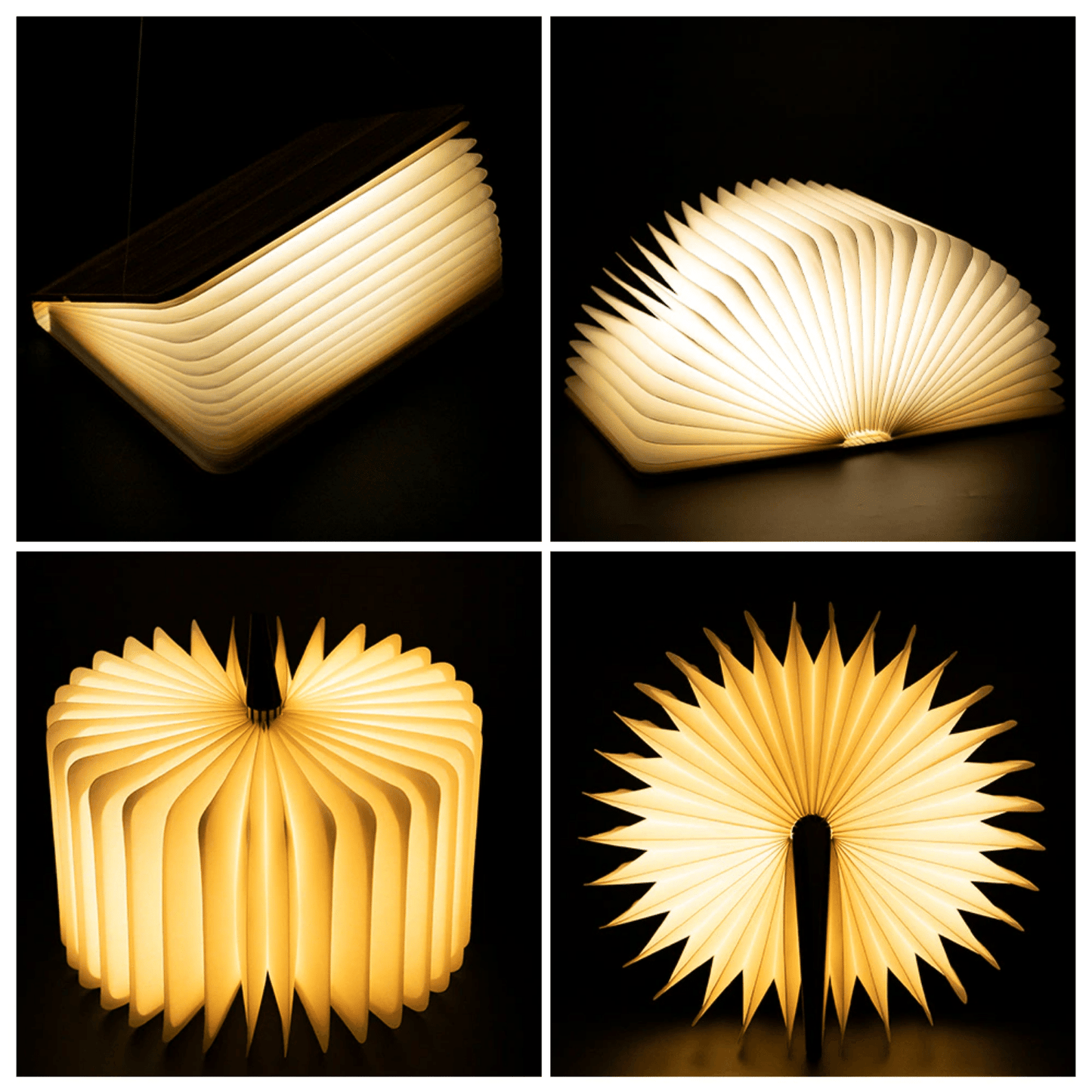 Luca Wireless Folding Book Lamp