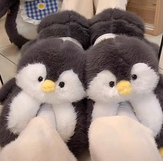 Cute Penguin Slippers