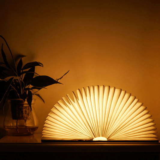 Luca Wireless Folding Book Lamp